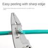 Comfortable Alloy Steel Wire Stripping Pliers Foldable 12 in 1 Wire Stripping Tool Multifunctional Non-Slip Pincers Hand Tools