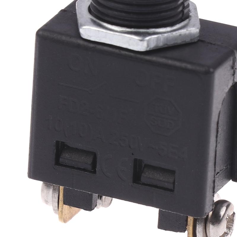 Button Switch Electric Tool Switch Angle Grinder Electric Drill Electric Hammer Copper Contacts Toggle Switch 15A/125V 8A/250V