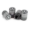 Car Tire Valve Cap Aluminum Tire Wheel Stem Air Valve Cap For Mercedes Benz B/C/E/S Class W203 W204 W205 W210 W211 W212 W221 CS1