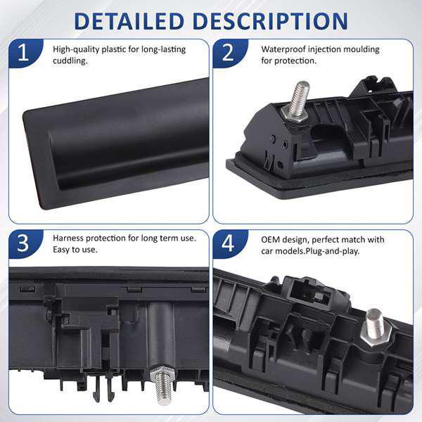 5N0827566T Heckklappengriffschalter für VW Jetta, Caddy, Golf, Passat