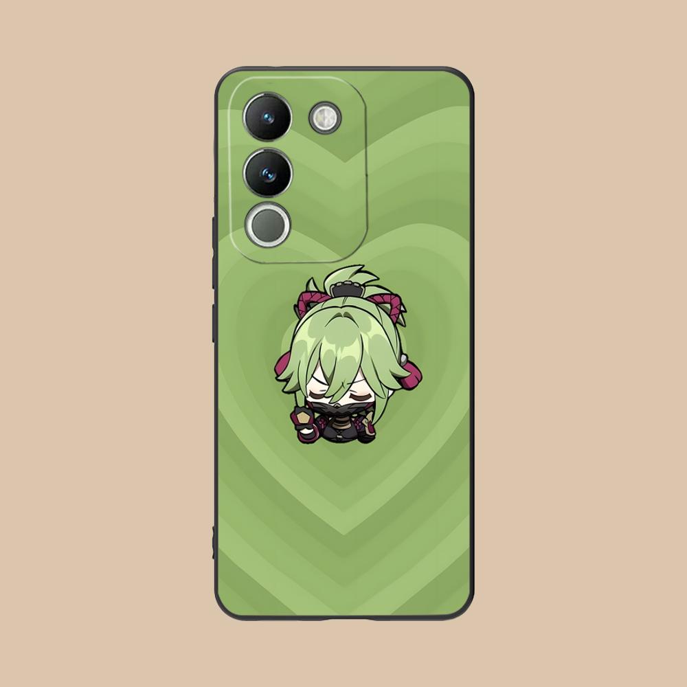 Spiel GI Kuki Shinobu Handyhülle für VIVO Y77 76 75 74 73 72 58 56 55 51 50 38 36 Y19 Y18 Y03 Y01 5G Druckabdeckung
