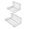Dish Storage Rack Stainless Steel for Cafe Restaurant Kitchen Countertop