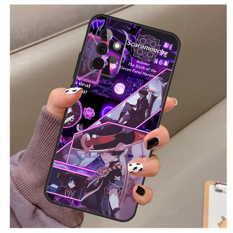 Scaramouche Genshin Impact For Samsung Galaxy A53 A33 A23 A13 A14 A24 A34 A54 A52 A32 A22 A12 A51 A71 A25 A15 Case