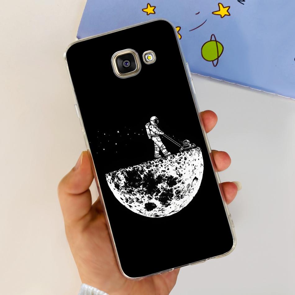Pour Samsung Galaxy A5 2016 Coque Samsung A5 2017 2015 A500F A520F SM-A510F Impression Élégante Silicone Souple TPU Coque Arrière de Téléphone