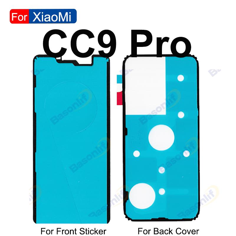 

FullSet Sticker For Xiaomi 14 13 12 11Pro Mi 11 10 CC9 Pro Ultra Front + Back Cover Waterproof Adhesive Replacement Rear Sticker Mi CC9 Pro