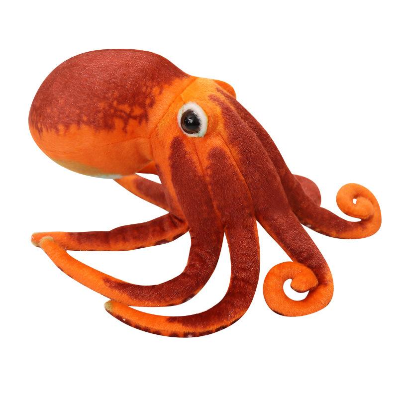 Ocean Animal Small Octopus Doll Plush Toy Octopus Squid Doll Children's Soothing Doll