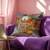 Cute Anime GGarfields Cat New Square DoubleSided printed Pillow Case Bedroom Bedside Pillow Sofa Cushion Cover