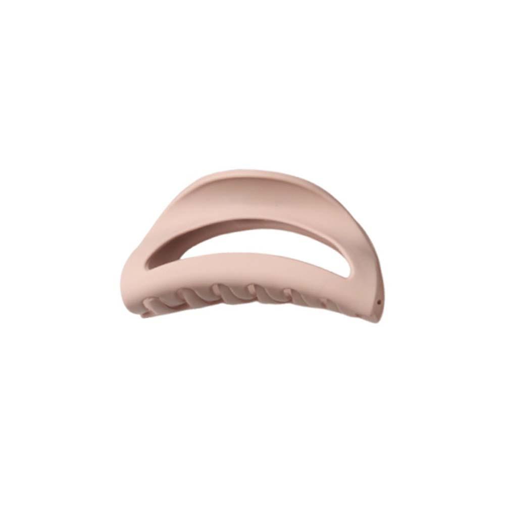 Safe Elastic Plastic Hair Claw Creative Solid Color Shark Clip Fashion Silicone Shark Clip  Daily