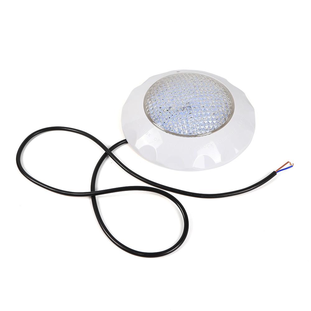 12V 45W Swimming Pool RGB LED Light Spa Underwater Lamp + Remote Controller IP68 PC+ABS For Swimming Pools, Plastic Film Pools