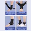 Ankle Brace for Men Women Stabilizing Ankle Wrap for Sprained Ankle Adjustable Foot Support Compression Sleeve for Tendonitis Arthritis