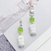 Cute Anime Phone Cases Charms Kawaii Four Leaf Clover Camera Pendant  Sweet Keychain Cute Schoolbag Decoration Gifts
