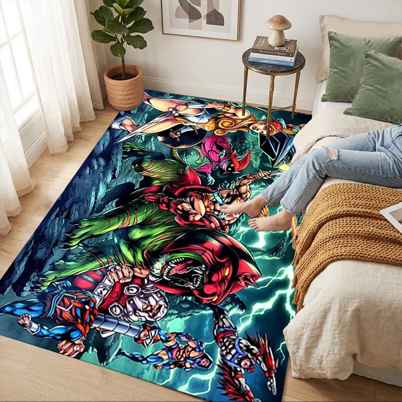 Heman Masters Universe Living Room Nonslip Area Rug Soft Carpet For Bedroom Game Playroom Sofa Office Home Decor Doormat Christmas Gift C926151