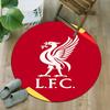 1pc L-Liverpool  Carpet, Round Rug, Comfortable, Suitable for Entryways, Living Rooms, Office, And Bedrooms, Christmas Decoration