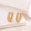 Boho High-end Zircon Decorative Earrings Suitable For Women To Wear Fashionable Zircon For Summer Travel