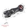 Mtb Road Bike Adjustable Stem Bicycle Handlebar Stem 31.8Mm /25.4Mm Ultralight Aluminum Alloy Bike Stem Riser Parts