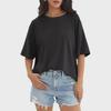 European & American Plus-Size Loose Short Sleeve Women's Round Neck T-Shirt - Spring & Summer Style