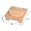 Bamboo Trivet Mat, Heat Resistant Non Slip Kitchen Wood Pads for Teapot,
