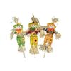 Épouvantail Halloween - AIMOONSA - Épouvantail Halloween - 40 cm - Tissus & pailles bios - À suspendre (extérieur)