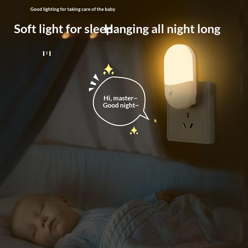 Eu/Us Plug Led Night Light Mini Night Light Lamp For Children Room Bedroom Lights