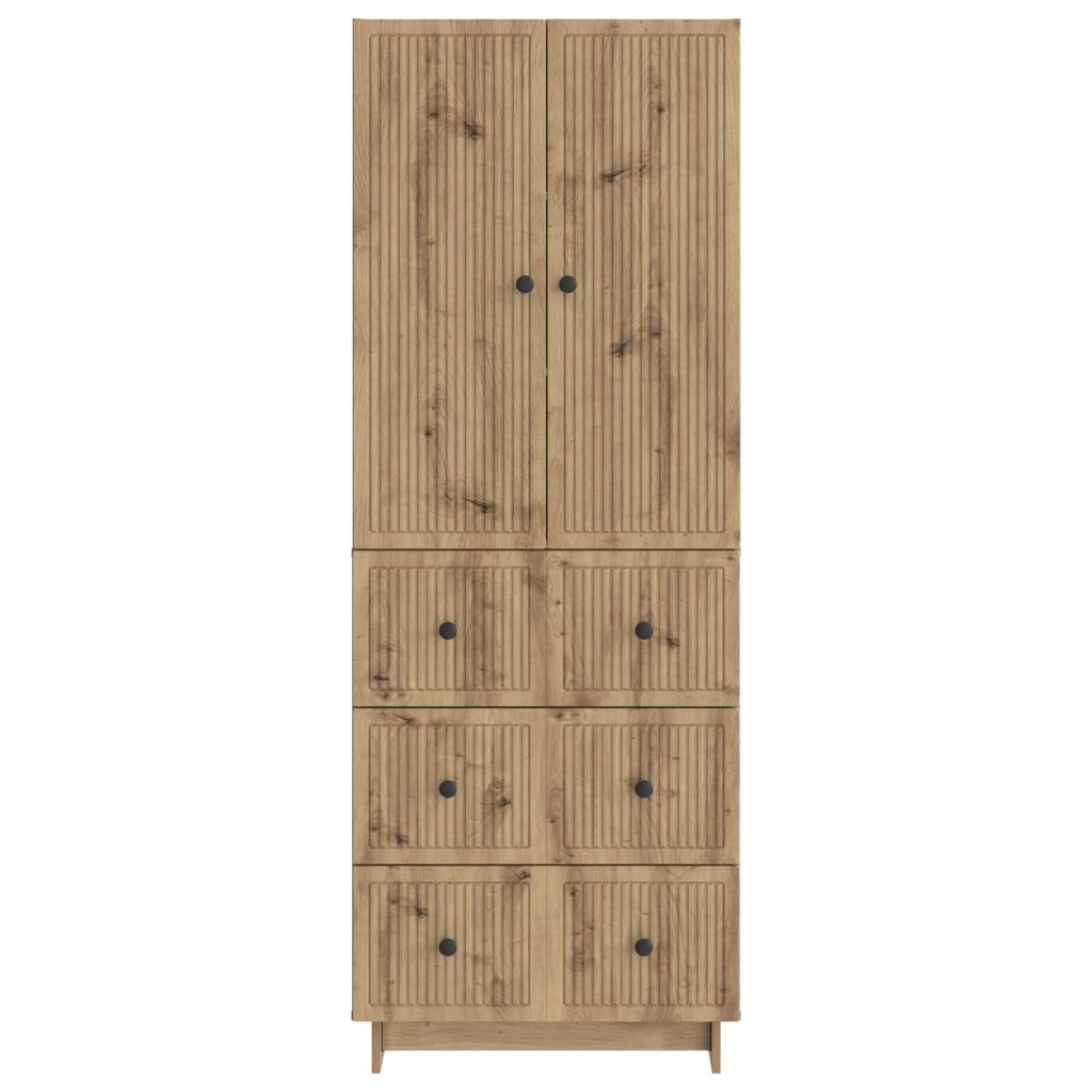 Cabinet Set 2 pcs 66 x 34.5 x 90 cm Particleboard