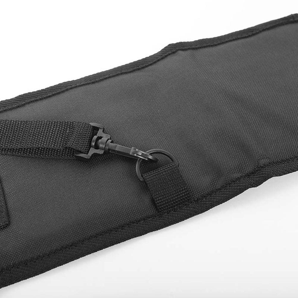 Sac à pagaies 130*26cm Bandoulière réglable Noir Bateau Peut stocker 2 pagaies