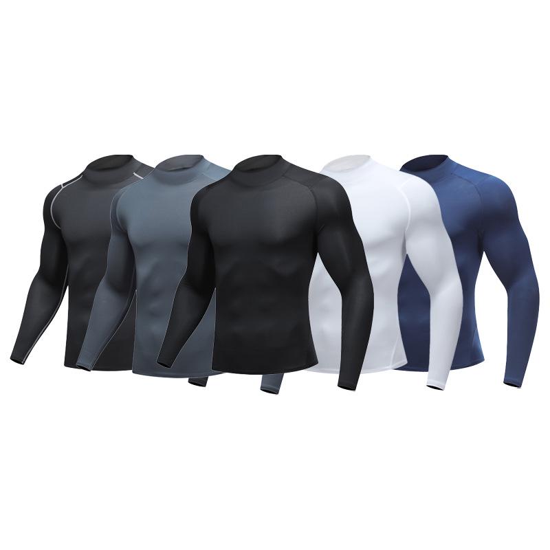 Unisex Quick-Dry Long-Sleeve Compression Sports Top