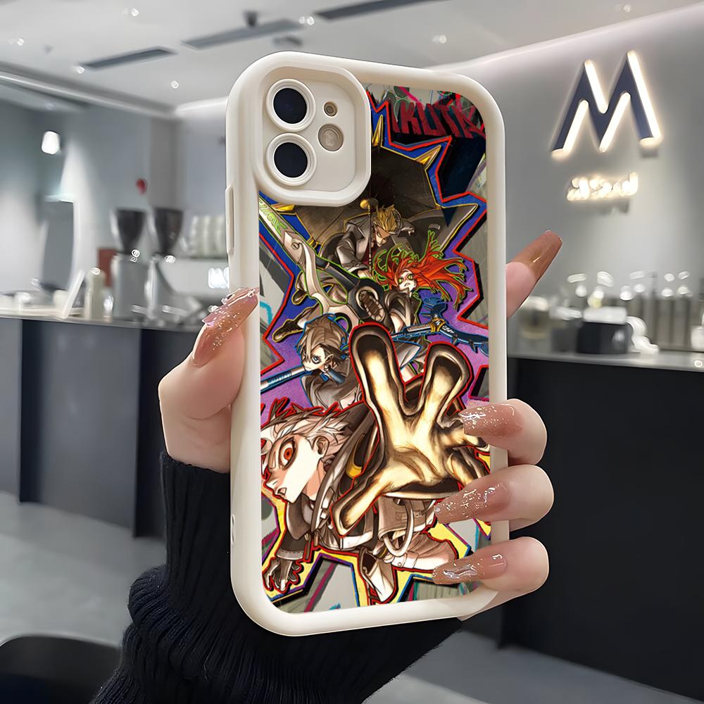Anime A-Gachiakuta Phone Case For IPhone Air 17 Pro Max 16 E 15 14 Pro Max 13 12 11 Mini Plus Soft Silicone White Cover