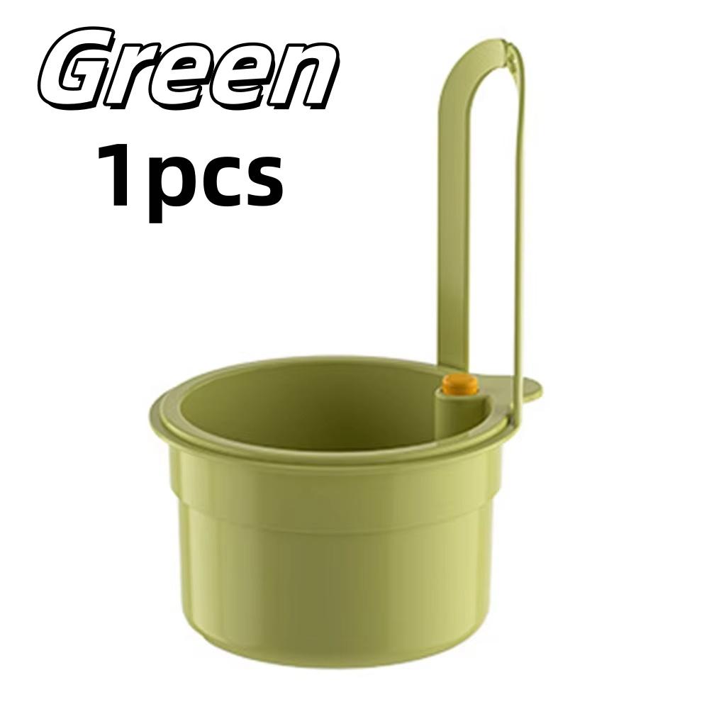 

1pcs Creative Sink Hanging Strainer Basket Food Waste Catcher Fruit Clean Filter Rack For Dry Wet Separation Kitchen Accessories