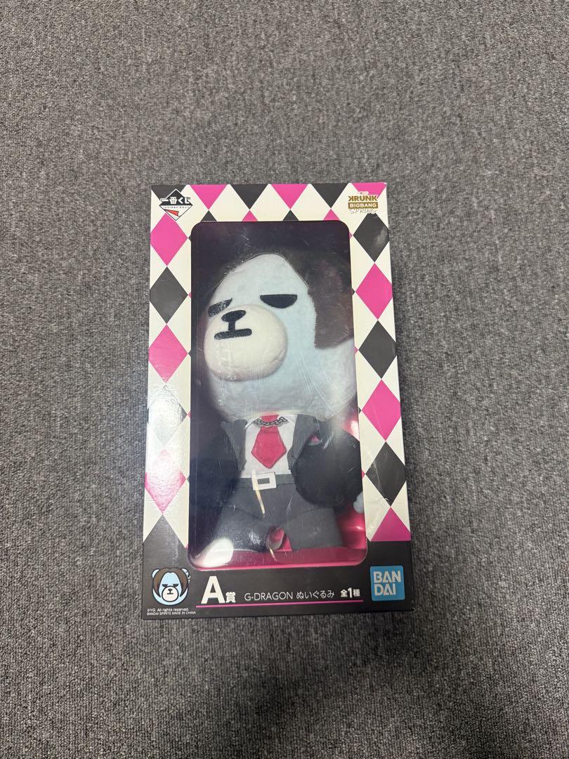 

[USED] gdragon KRUNK Crank Ichiban Kuji A Prize Plush Toy