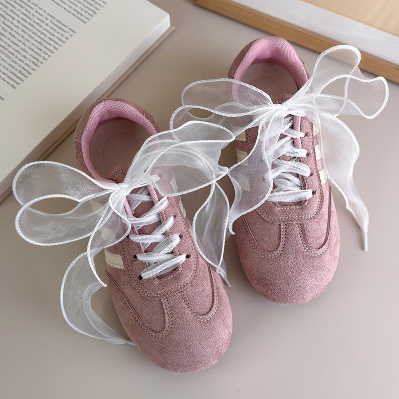 Mode Chiffon Garn Schnürsenkel 4cm Breitere Flache Seide Schnürsenkel Sneakers Seil Schnürsenkel für Schuhe 100/120/140/160CM Schuhzubehör