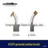 6.5x11 Carbon Brush Double-Sided Grooved for 7" Electric Circular Saw