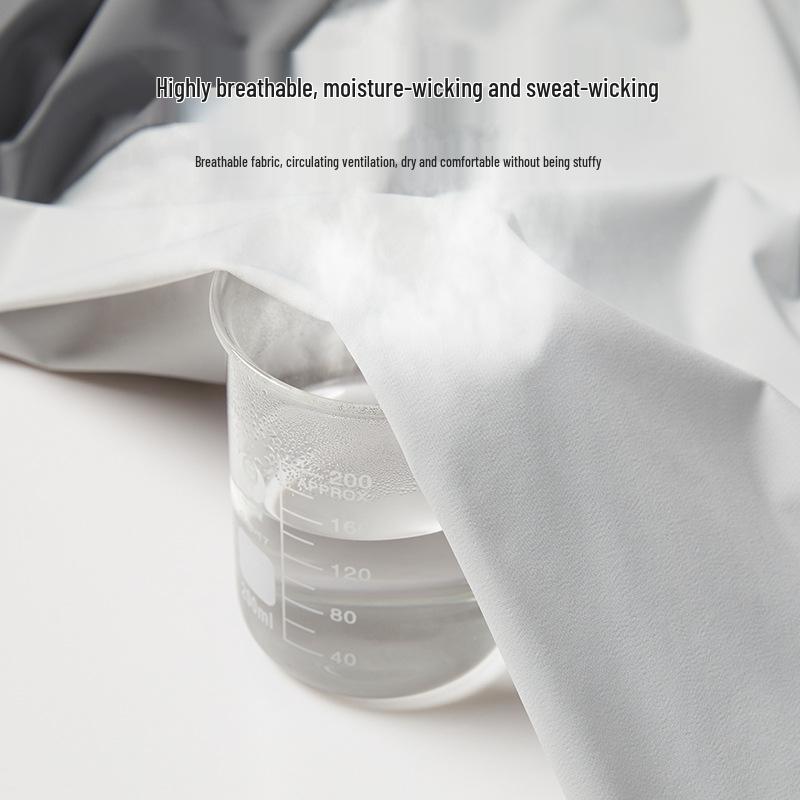 Veste d'été légère en soie glacée avec protection UV pour hommes et femmes