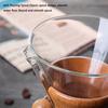 Hand-pour Coffee Filter Cup With Pouring Spout Double-layer Filter Coffee Maker Dripper Set