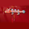 Paper Craft Dragon Light Toy DIY Material Bag for Chinese New Year Festive Paper Craft Dragon Home Decor Party Supply