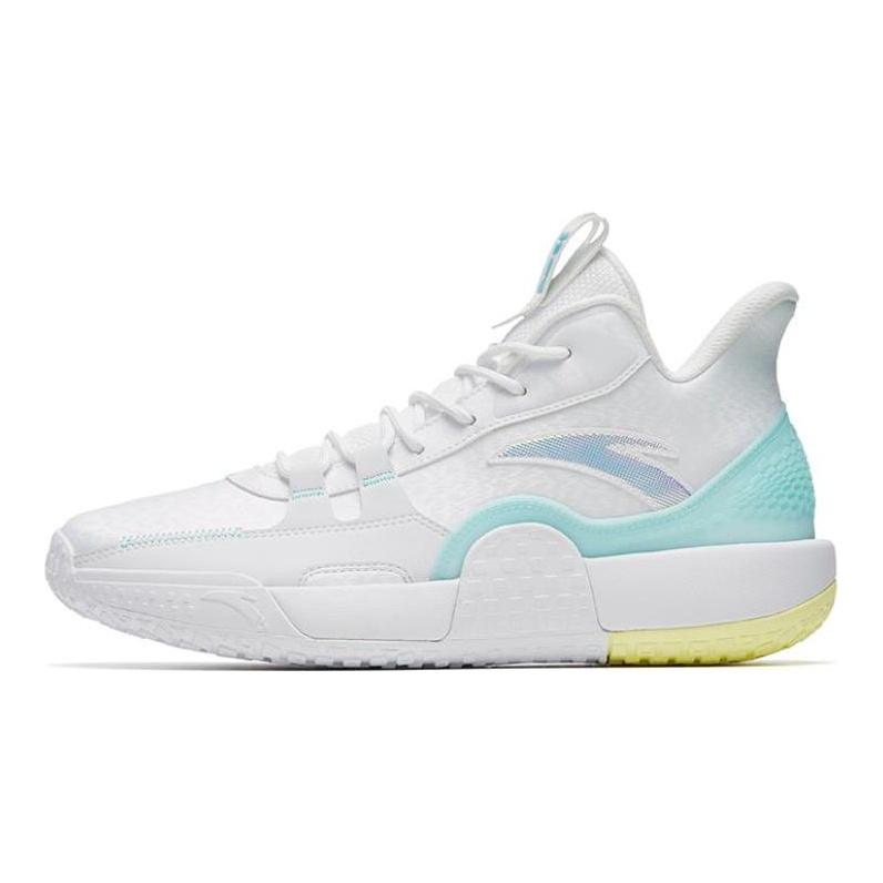 Anta Textile, Synthetic Leather Slip Resistant, Abrasion Resistant, Lightweight Mid Top Performance Basketball Shoes 112241602-7