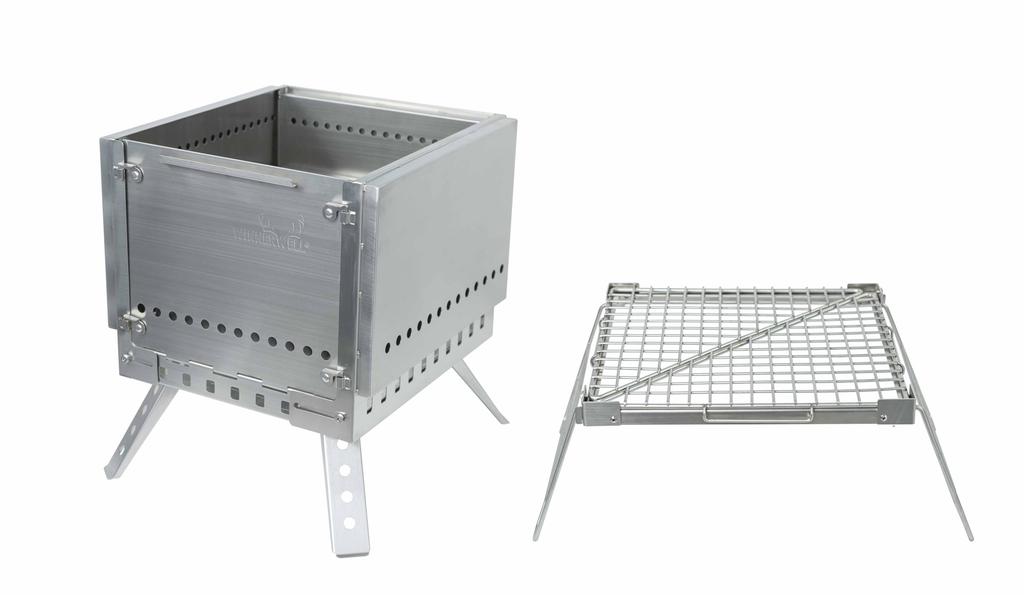 Winnerwell Foldable Secondary Combustion Grill Fire Pit Japanese & [Genuine Product]