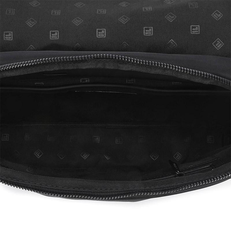 New FILA WHITE Fabric Crossbody Bags Regular Men's Black F13M543104FBK