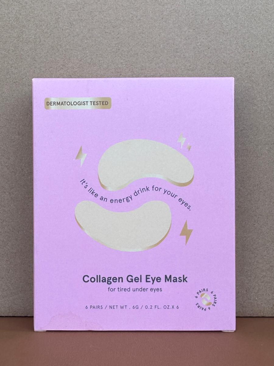 Синяя коллагеновая маска для глаз - Увлажняющая для темных кругов, Бестселлер