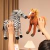 Plush Horse Toy With Pp Cotton Filling For Childrens Playroom Decor