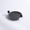 Black and White Square Round Tray
