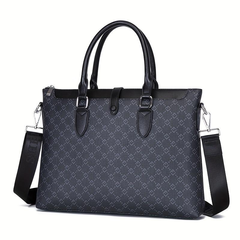 

Модный мужской деловой портфель большой вместимости, подходящий для переноски файлов и документов формата А4. m