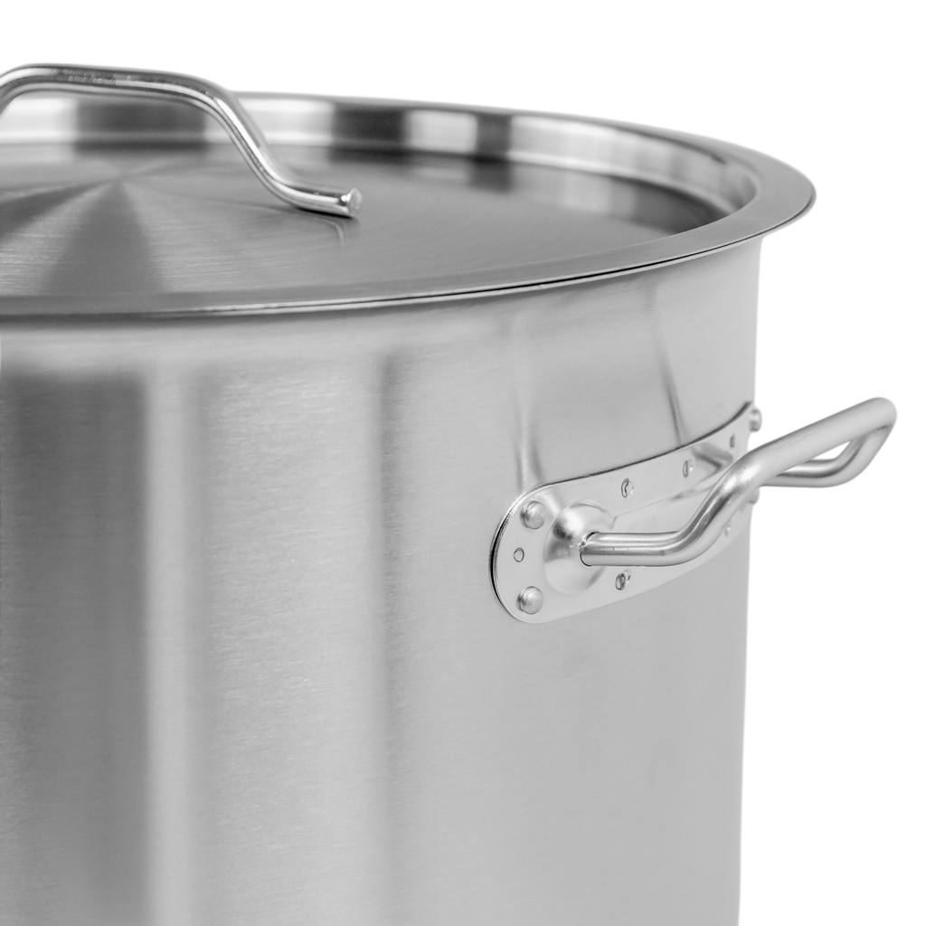 Tall Catering Pot with Lid Mega-M Standard 36l Dia. 36 Cm X H 36 Cm N