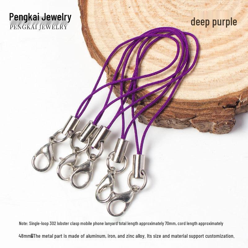 DIY Buntes Handy-Lanyard mit Karabinerverschluss – Handgefertigtes Schmuckaccessoire und Anhängerseil