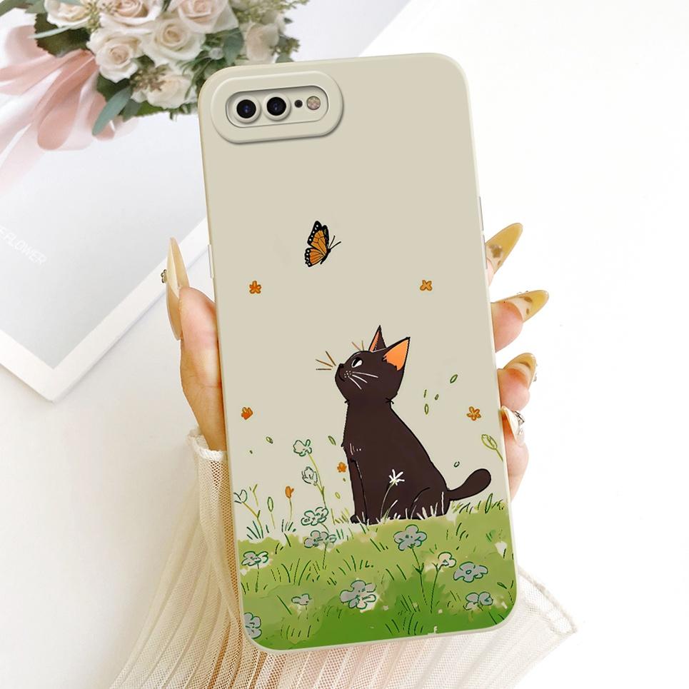 

Cat Chinese Loogn Dragon Cartoon Painting Casing For iPhone 7 Plus 8 Plus Soft Matte Silicone Phone Case On iPhone7 iPhone8 iPhone 7 Plus 8 Plus