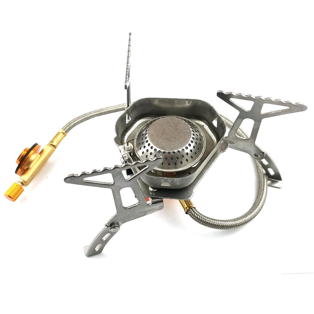 Portable Windproof Camping Stove with Electronic Ignition
