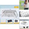 Stainless Steel Barbecue Grill With Thickened Carbon Frame For Outdoor Camping And Family Cooking