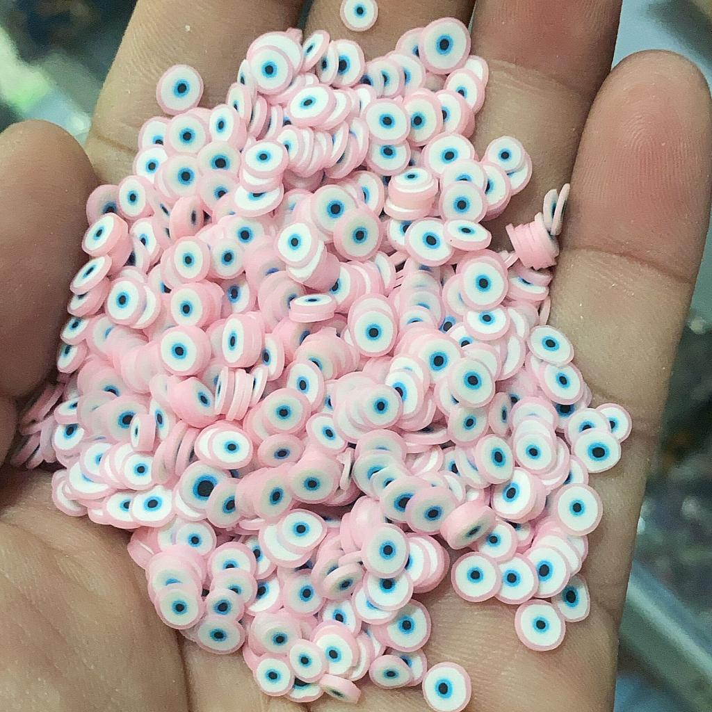 Halloween Sprinkles Eyeball Spdier Web Clay Slices Mixed Polymer Clay Sprinkles DIY Shaker Accessories