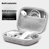 Xinqin Data Cable Storage Pouch, Earphone Case, Charger Portable Box, USB Drive And Hard Drive Multi-Functional Hard Shell Case, Small Size