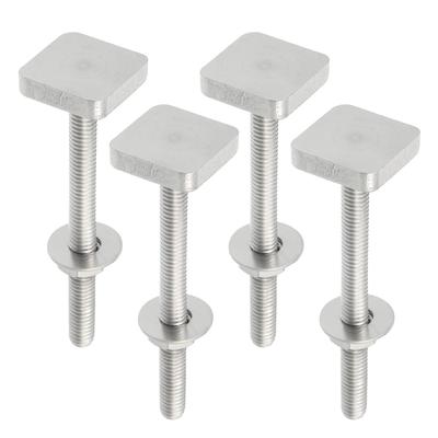 A ABSOPRO Car Roof Rack T Shape Slot Bolts M6 W/Nuts Washers T Shape