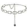 Gold/Silver Women's Chain Belts Metal Decorated Waist Belt  for Dresses/Jeans/Sweaters